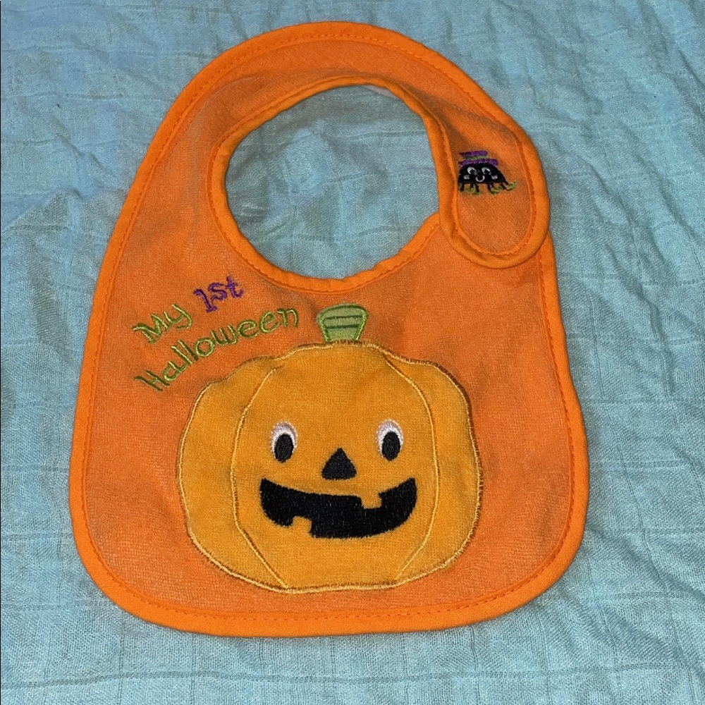 Halloween bib NWOT